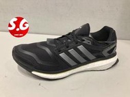 S.G ADIDAS Energy Boost 男鞋 慢跑 休閒 訓練 避震 黑灰黃 G64392