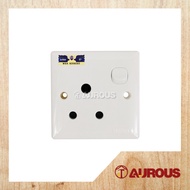 UMS 1 GANG SWITCH SOCKET OUTLET 1215A/6115/SS815 15A 250V (ROUND PIN)