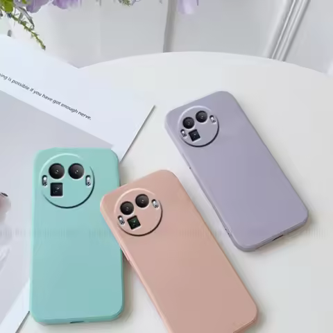For OPPO Realme GT 8 Pro Case Cover Realme GT 8 Capas Shockproof Liquid Silicone TPU Protector Cover
