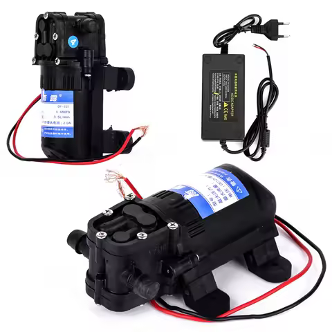 DP-521 12V DC Diaphragm Pump Electric Sprayer Agricultural Pump Micro High Pressure Return Diaphragm