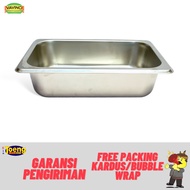 S/S AMERICAN VEGETABLE PLACE 1/4 (26.5X16.2X6.5CM) GPA-1465 VVC STAINLESS FOOD PAN/ STAINLESS FOOD P