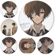 58mm Bungo Stray Dogs Pin – Nakajima Atsushi | Birthday & Emotional Art Style | Anime Badge for Fans