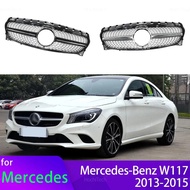 Front Grille Racing Grill Tuning Accessories for Mercedes Benz CLA-Class W117 C117 X117 CLA180 CLA20