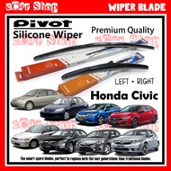 Honda Civic FERIO 1995 - 2021 Civic SO4 Pivot Silicone Wiper Blades Civic FD FB FC Wiper Blade