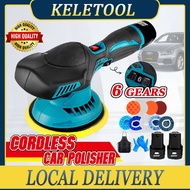 18V 5000rpm Mobil Perbaikan Ubin Motor Car Alat cordless Wax Polish Machine motor car alat poles cat