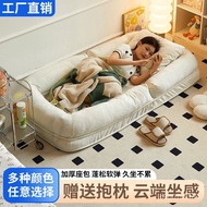 ️ZZHuman Kennel Lazy Sofa Sleeping Tatami Balcony Bedroom Foldable Dual-Purpose Sofa Bed Single Sofa VHKH