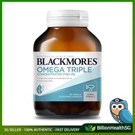 [sgseller] Blackmores Omega Triple Concentrated Fish Oil, 60 count - [] []