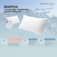 Hooga Arctic MARTHA Cooling Waterproof Pillow Protector | Anti Dust Mite Pillow Protector