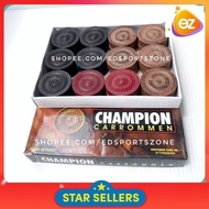 Buah carrom Ashwin Carrom Carrommen Carrom Wooden Seeds Coin French Champion Bosco Jyoti Deluxe Buah