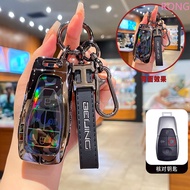 Metal Car Key Case Fob Cover Shell for Baic Senova Beijing BJ40 BJ80 BJ30 BJ60 BJ90 F40 U7 X7 EX5 EC