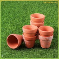 10Pcs 3.5x3.5cm Small Mini Terracotta Pot Clay Ceramic Pottery Planter Cactus Flower Pots Nursery Po