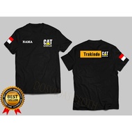 Import Quality Caterpillar BAJU TRAKINDO CAT Premium T-Shirt Men Women Distro Tshirt