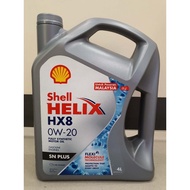 SHELL HELIX HX8 0W-20(4L)