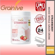 Grainlive Strawberry Meal Replacement/Grain 营养代餐/谷粮 (800g)