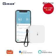 GIRIERTuya ZigBee，Alexa/Hey Google/Home Assistant。 GIRIER Bekerjasama dengan Sensor Suhu dan Kelemba