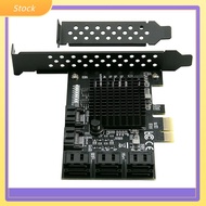 【ELECT】8-Port for SATA 3.0 PCI Express Expansion Card PCI-E Controller 6G Adapter