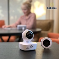 [Bebcare iQ - Smart HD Baby Monitor]Infrared Night Vision 360° Pan-and-Tilt Two-Way Audio/Communicat