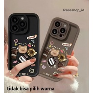 SS908 SOFTCASE CUTE 3D COFFEE LITTLE BEAR FOR SAMSUNG J2 Prime A02 A02S A03 A03S A04 A04E A04S A05 A