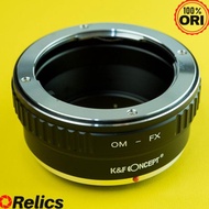 Olympus OM Lens To Fuji Mirrorless Adapter