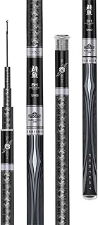 Fishing Rod, High Carbon Fiber 7H Super Hard Hand Pole Powerful Load-bearing 19 Tone Telescopic Rod 