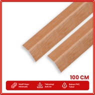 SIKU WPC Woodpanel Wall Panel Cover Angle List WPC Cover Per Rod Length 100CM for WPC Wall Decoratio