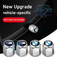 RS168 BMW Car Tire Hood Nozzle Cap Aluminum Stainless Steel Car Tyre Wheel Rims Air Valve Stem Cover