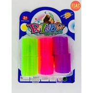 6 Pieces Transparent Magic Spring A511