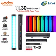 Godox TL30 Full-Color RGB PavoTube Light CRI 97 TLCI 99 13 Fx Light Effect with APP Remote Control f