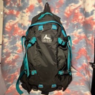 90% new 美國製 Gregory 33L day and half pack backpack Black x blue 黑色x藍色尼龍拉鏈背囊 書包 背包