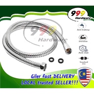 999  1.2mtr STAINLESS STEEL FLEXIBLE HOSE / BATH SHOWER HOSE / BATHROOM BIDET SPRAY HOSE / BIDET HOS