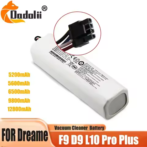 P2008-4S2P-MMBK Original For Dreame Robot Vacuum Mop Cleaner D9 F9 L10 L10 Pro 14.4V 12800mAh Li-ion