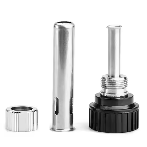 3Pcs/set Socket+nut+electric Wood Head,Soldering Station Iron Handle Accessories For 852D 936 937D 8