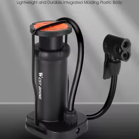 High Pressure Tire Inflator Pump Cycling Pump Bicycle Air Pump Bicycle Foot Pump Tire Pump Bike Pump