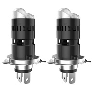 800W H4 Bi Mini LED เลนส์โปรเจคเตอร์ไฟหน้า 600000LM Turbo โคมไฟ Super Bright 6000K สีขาว Dual รถจักร