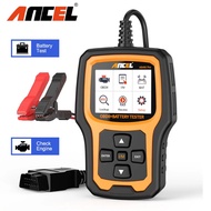 ANCEL AD410 PRO OBD2 Scanner 6V 12V Car Battery Tester 2 in1 Car Diagnostic Scanner Battery Load Tes