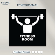 Fitness Room Sign Board | Fitness Room Sign Board Acrylic Label Sign Board
