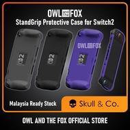 Skull & Co Nintendo Switch 2 StandGrip Protective Soft Case Cover Savage Raven by Skull & Co
