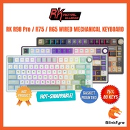 Royal Kludge RK R98 Pro / R75 / R65 / R87 Pro  Mechanical Keyboard - Wired / RGB / Hot Swappable