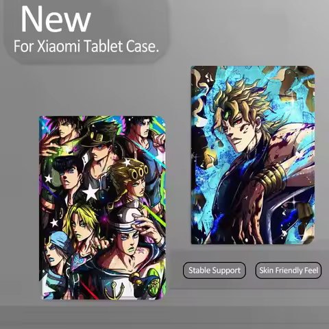 Anime J-JOJOS Handsome For Xiaomi Redmi Mi Pad 4 5 6 7 8 K SE Mini Pro Plus Max 10.1 11.2 inch Table
