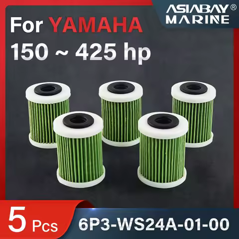 Fuel Filter 6P3-WS24A-01-00 For Yamaha Outboard Engine 150hp 200hp 225hp 250hp 300hp 350hp 425hp 6P3