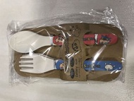 正版蠟筆小新餐具 (叉/匙)