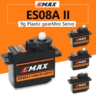 1PCS 4PCS EMAX ES08A 9g High Sensitive Mini Sub Micro Servo3D RC airplane Helicopter ES08MD ES08MA M