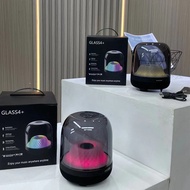Haman GLASS4Bluetooth Speaker, RGB Colorful,Transparent Speaker,Surround Sound Speaker