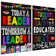 Classroom Decoration,School Supplies, Inspirational Classroom Quotes, Counselor Decor for Teachers a