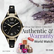 Fossil Women's Watches Brand Original Georgia Leathers Free Box