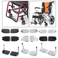 [starlights2] Universal Wheelchair Footrest Scratchproof Drive Wheelchair Easy to Install Wheelchair Parts Heavy