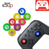 Nintendo Switch ProCon Pro Controller Analog Mario Splatoon Themed Premium Thumb Grips 2pcs.