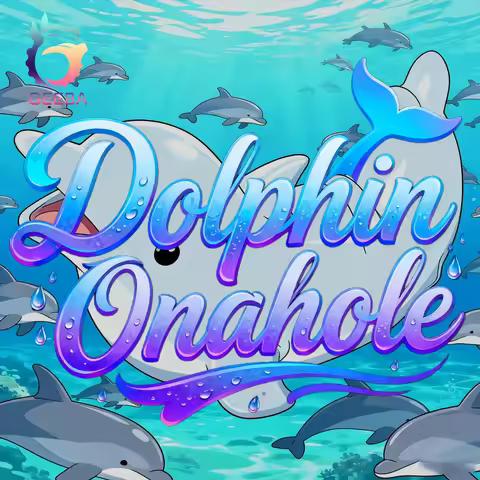 GEEBA 1.97lb Realistic Dolphin Male Masturbator Lifelike Animal Pussy Man Stroker Fantasy Onahole Fo