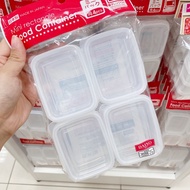Daiso Food Container Mini Container Rectangular 4pcs