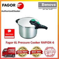 [7.7 MEGA SALE] Fagor 6L Pressure Cooker RAPIDX-6